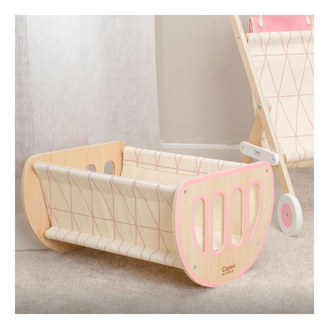Classic world houten 2in1 wieg