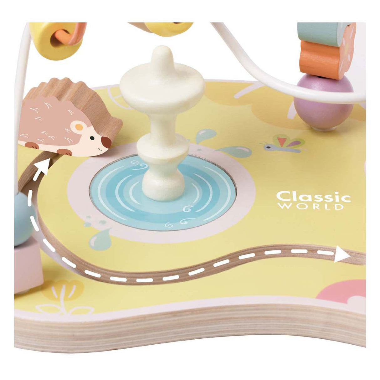 Classic world houten motoriekspiraal tuin
