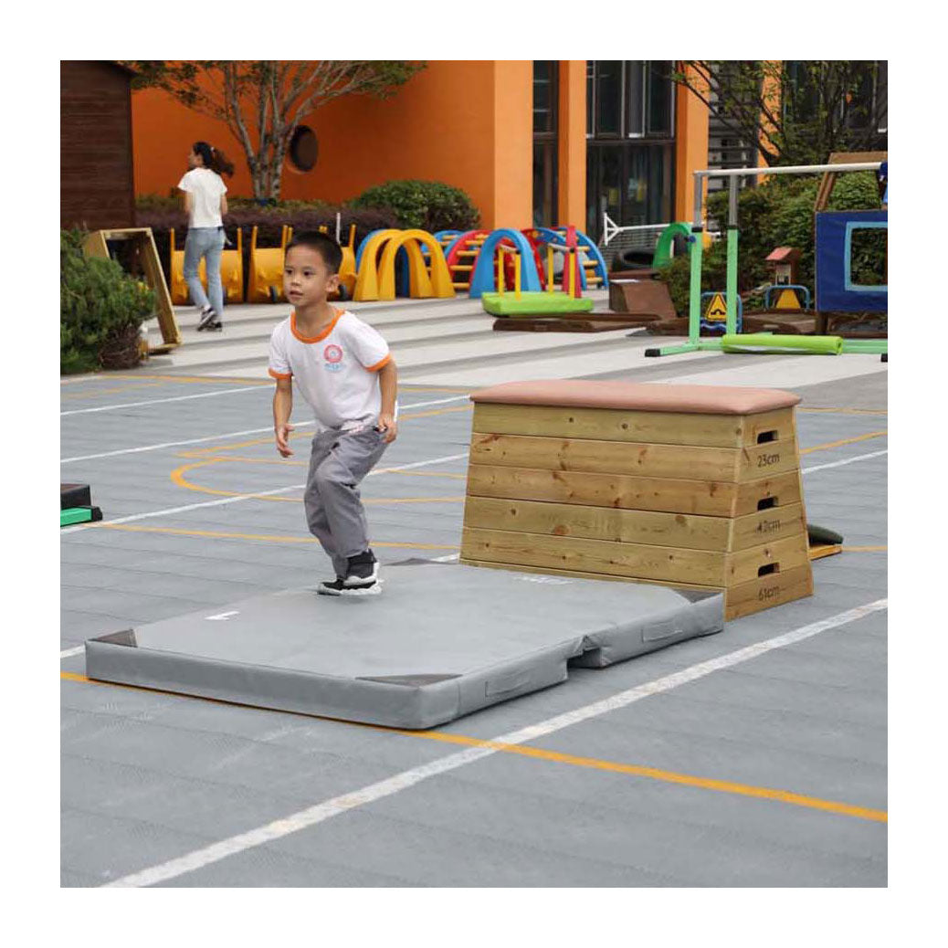Classic world houten 4-laagse springkast verstelbaar in hoogte, 80cm