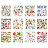 Stickerpakket Kerst, 12vel