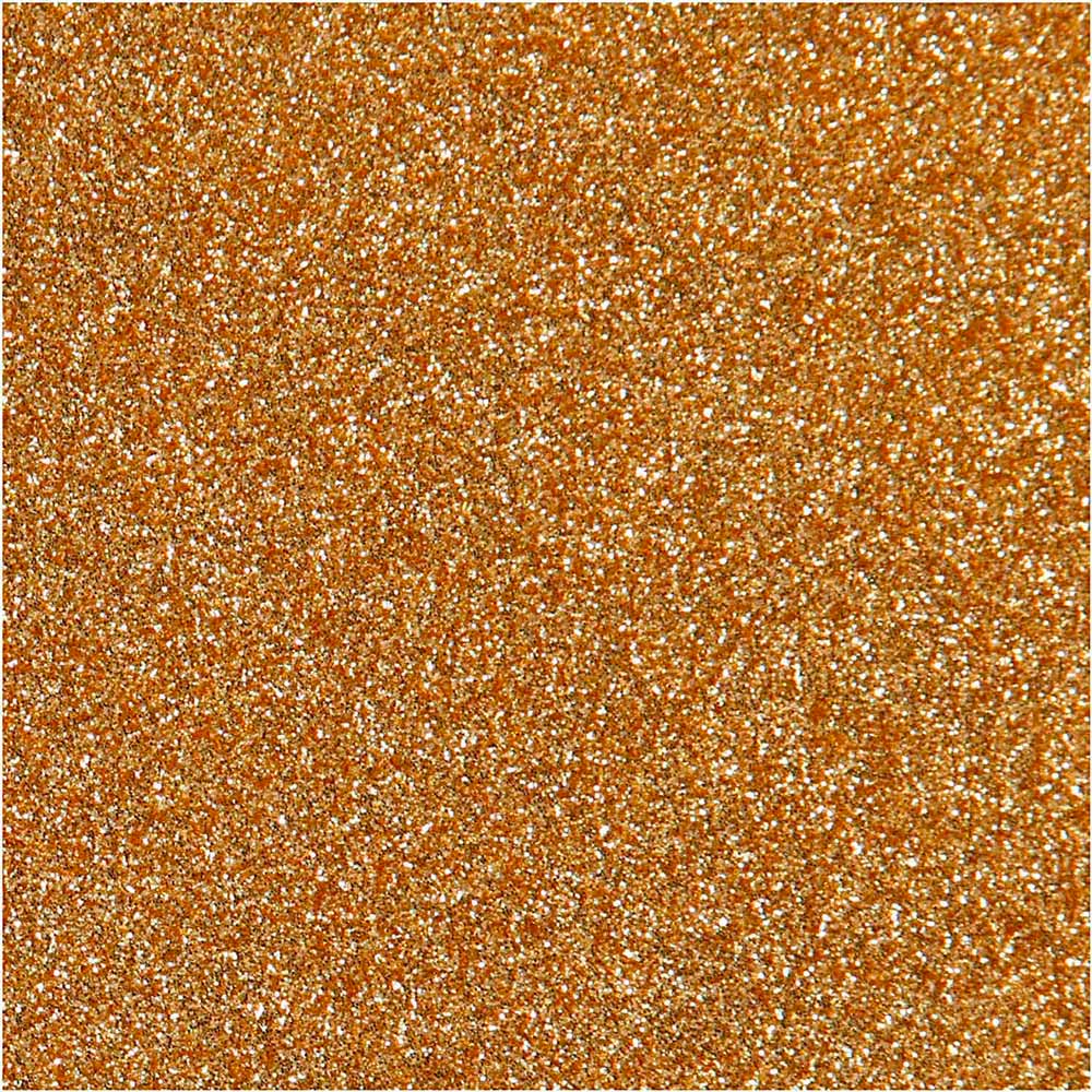 Opstrijkfolie Glitter Goud, A5