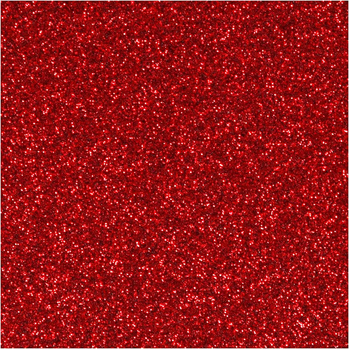Opstrijkfolie Glitter Rood, A5
