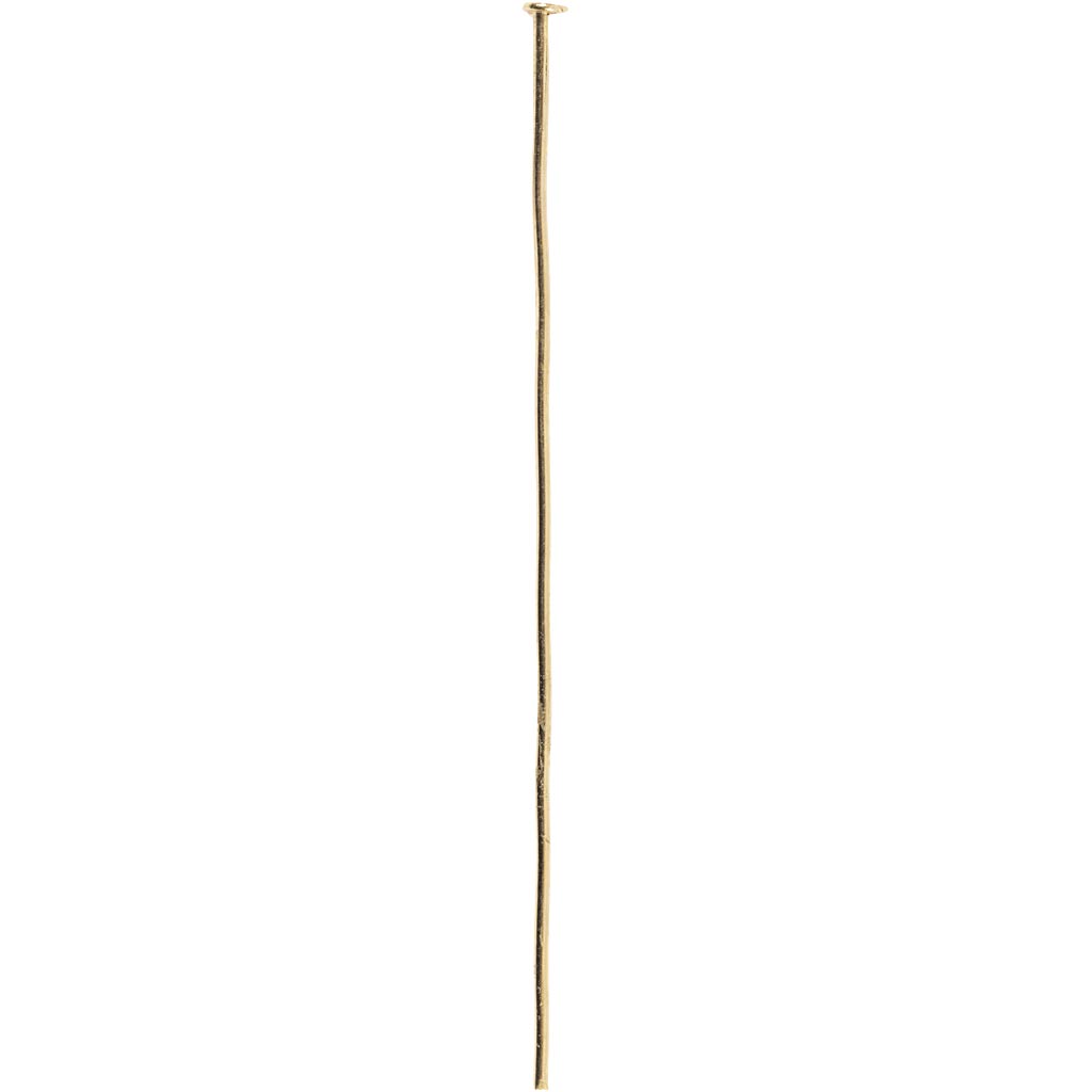 Creativ company nietstift, l: 50 mm, goud, 30 stuk 1 doos