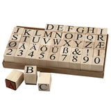 Creativ company stempels, afm 20x20 mm, ca. 15 mm, 45 stuk 1 doos