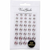 Creativ company strasstenen roze 6-8-10mm, 40st.