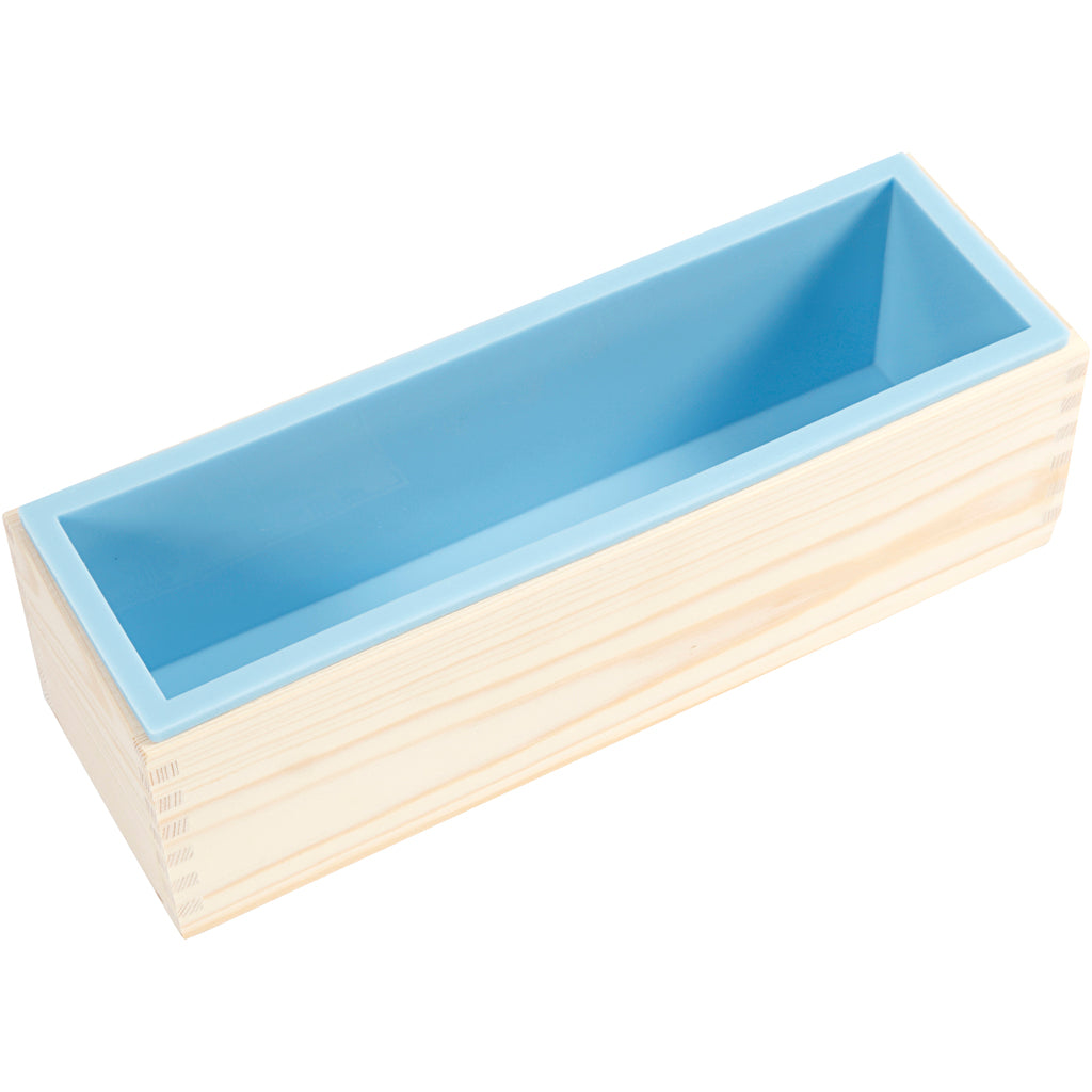 Creativ company silicone vorm, h: 8 cm, l: 27,5 cm, b: 8,6 cm, 1500 ml, 1 stuk