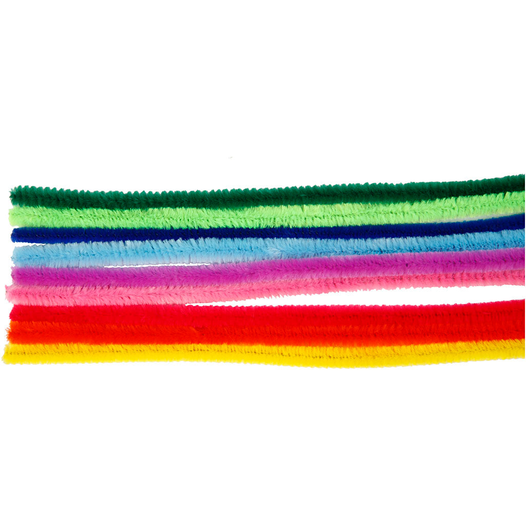 Chenille Draad Kleur 30cm, 25st.