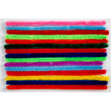 Chenille Draad Kleur 30cm, 15st.
