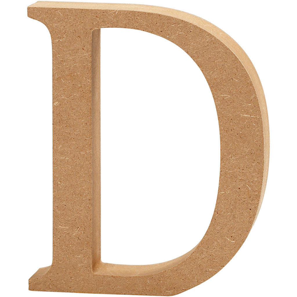 Creativ company letter d mdf 13cm, 1st.