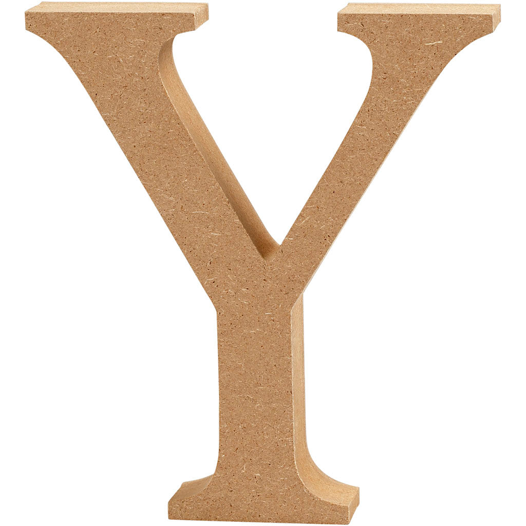 Creativ company letter y mdf 8cm, 1st.