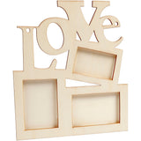 Fotolijst Love Hout