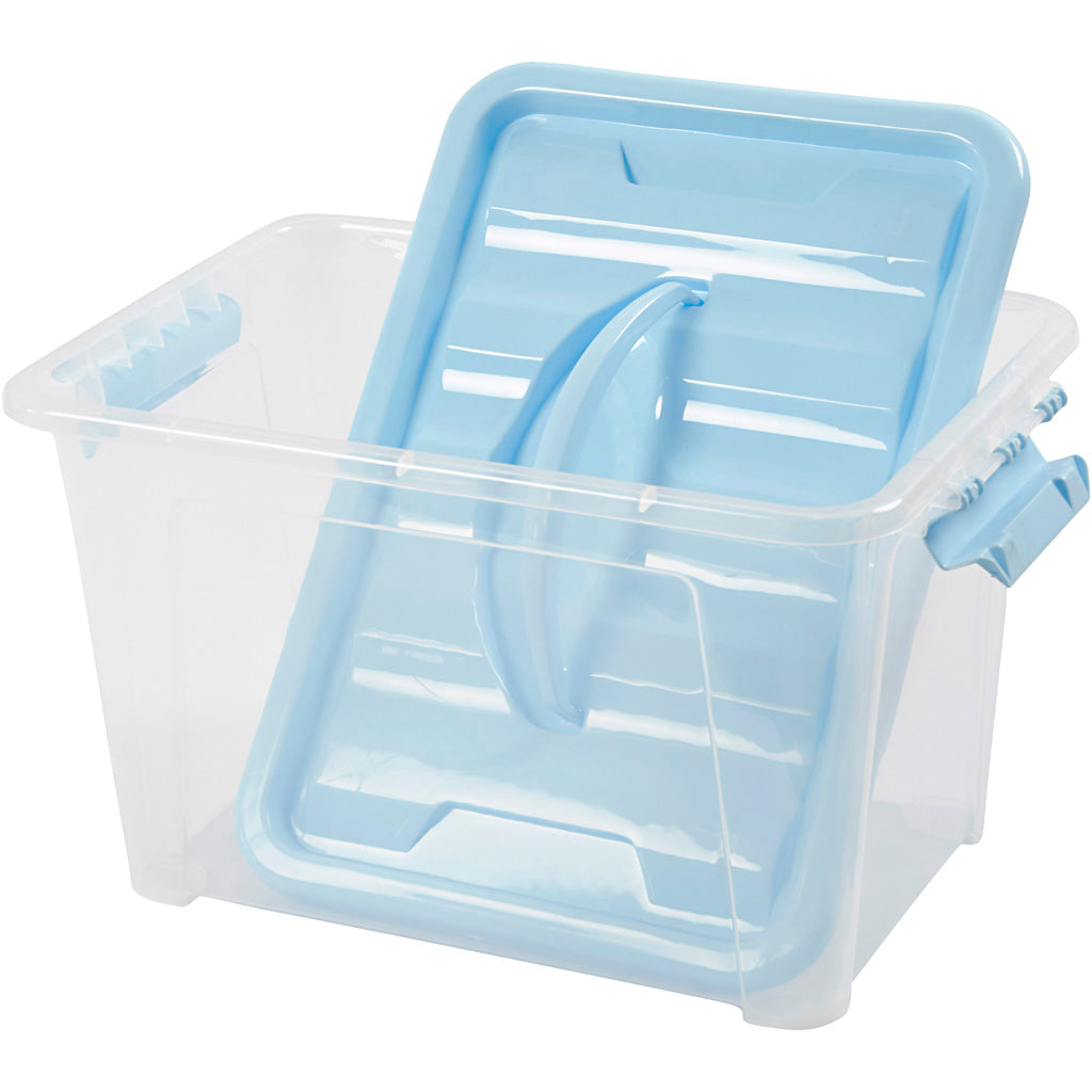 Creativ company hobbybox blauw met creatieve materialen, 1st.