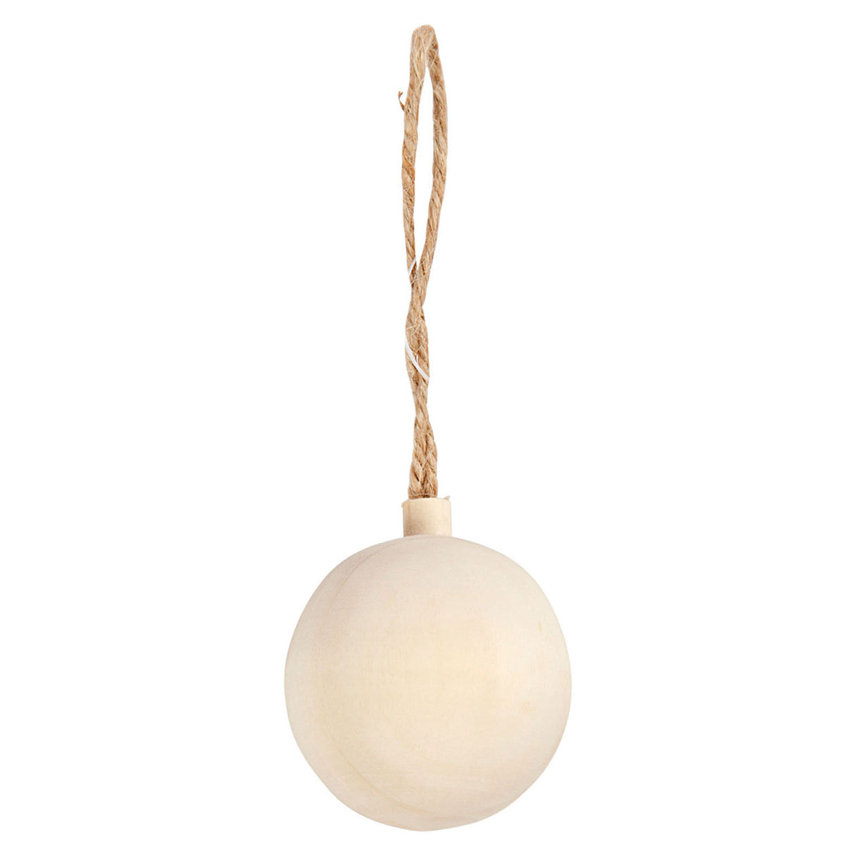Creativ company kerstbal hanger hout, 4,8cm