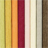 Crêpepapier Pastelkleuren, 8 Vellen