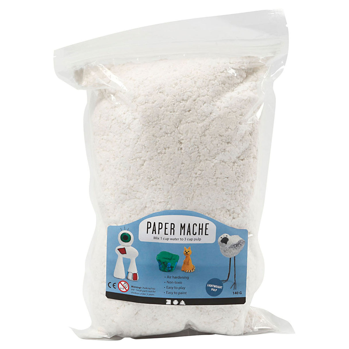 Papier-maché Pulp, 140gr