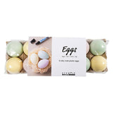 Plastic Eieren Pastel, 12st.