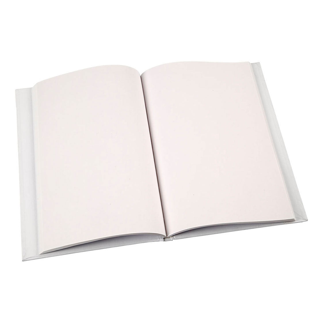 Creativ company notitieboek, a5, dikte 8 mm, 80 gr, wit, 1 stuk