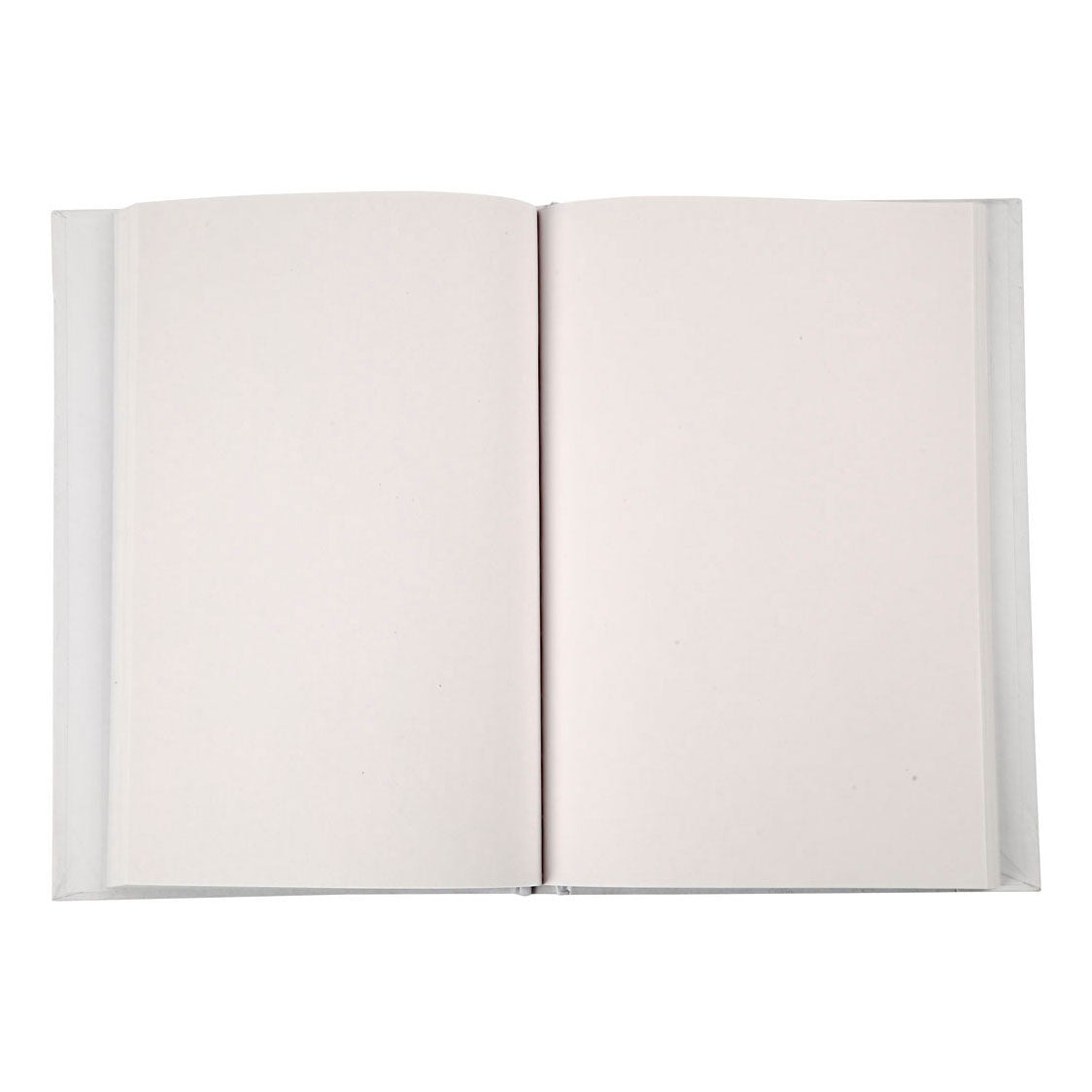 Creativ company notitieboek, a5, dikte 8 mm, 80 gr, wit, 1 stuk