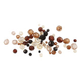 Creativ company facetkralen mix goud, 50 gram