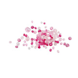 Creativ company facetkralen mix roze, 45 gram