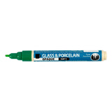 Creativ company glas- en porseleinstift dekkend - groen