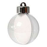 Creativ company decoballen, d 5 cm, transparant, 10 stuk 1 doos