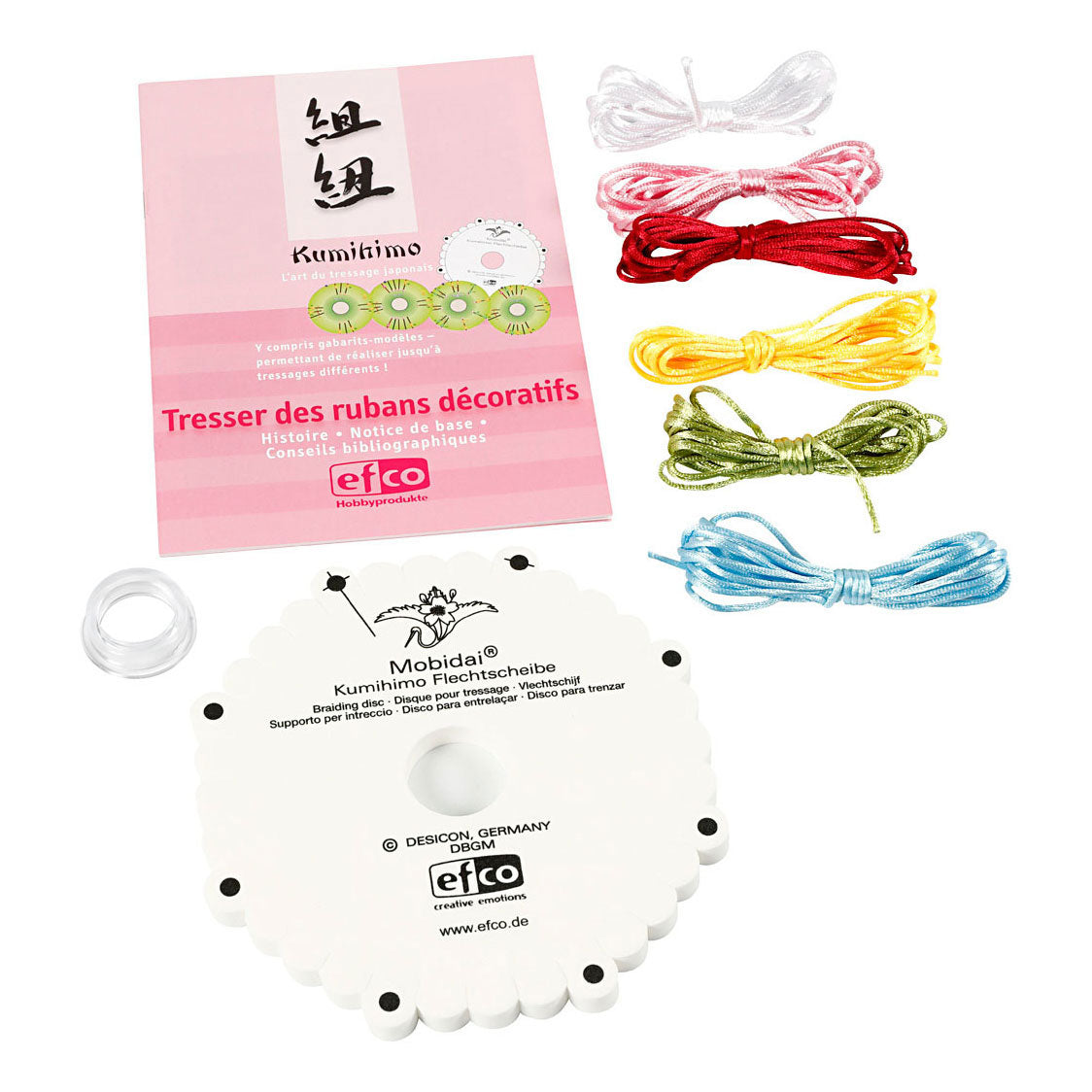 Creativ company kumihimo kit vlechten maken set