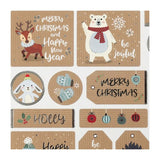 Creativ company stickers kerst, 1 vel