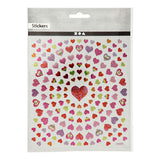 Creativ company stickers kleine harten, 1 vel