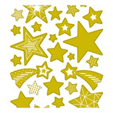 Creativ company stickers goud sterren, 1 vel