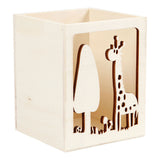 Creativ company pennenbakje, giraf, h: 10 cm, l: 8 cm, b: 8 cm, dikte 4 mm, 1 stuk