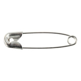Creativ company veiligheidsspelden, l: 22 mm, dikte 0,6 mm, zilver, 100 stuk 1 doos
