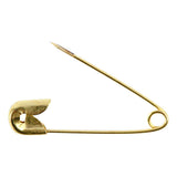 Creativ company veiligheidsspelden, l: 22 mm, dikte 0,6 mm, goud, 100 stuk 1 doos