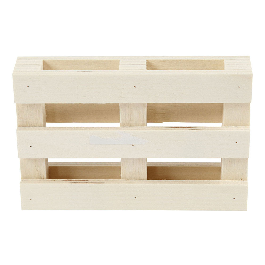Creativ company minipallet, h: 2,5 cm, l: 12 cm, b: 8 cm, 1 stuk