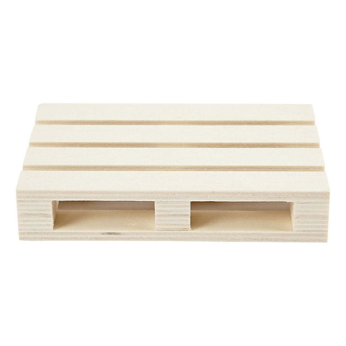 Creativ company minipallet, h: 2,5 cm, l: 12 cm, b: 8 cm, 1 stuk