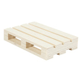 Creativ company minipallet, h: 2,5 cm, l: 12 cm, b: 8 cm, 1 stuk