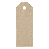 Creativ company manilla labels naturel, 20st.