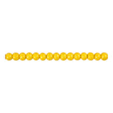 Creativ company houten kralen, d 5 mm, gatgrootte 1,5 mm, ca. 150 stuk, geel, 6 gr 1 doos