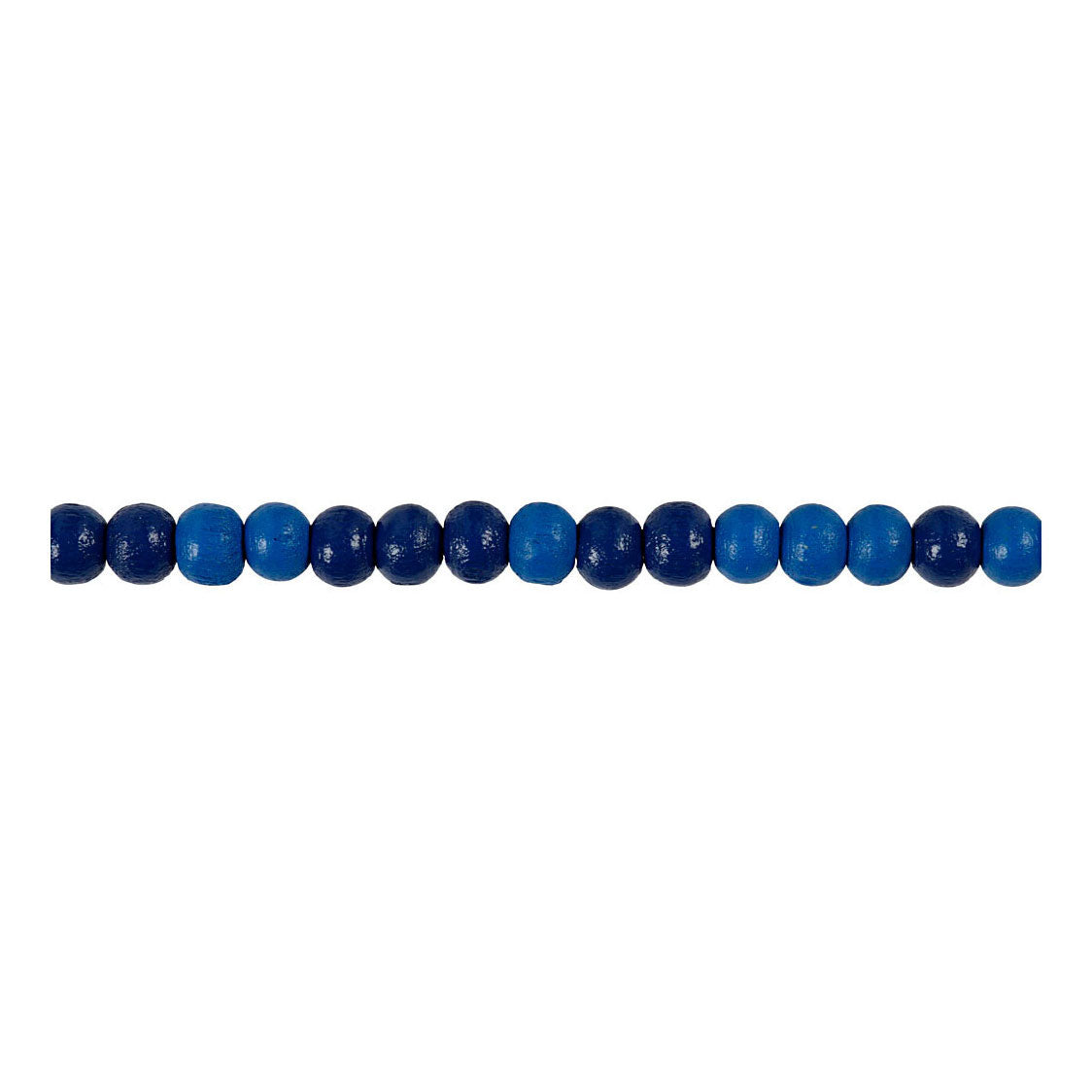 Creativ company houten kralen, d 5 mm, gatgrootte 1,5 mm, ca. 150 stuk, blauw, 6 gr 1 doos