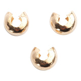 Creativ company metalen hoes, d 5 mm, verguld, 50 stuk 1 doos