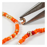 Creativ company metalen hoes, d 5 mm, verguld, 50 stuk 1 doos