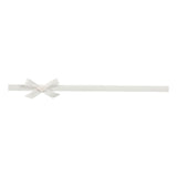 Creativ company cadeaulint, b: 18 mm, matt, wit, 25 m 1 rol