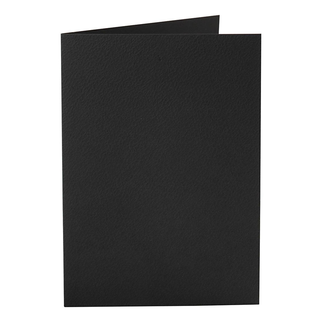 Creativ company kaarten zwart 10,5x15cm, 10st.