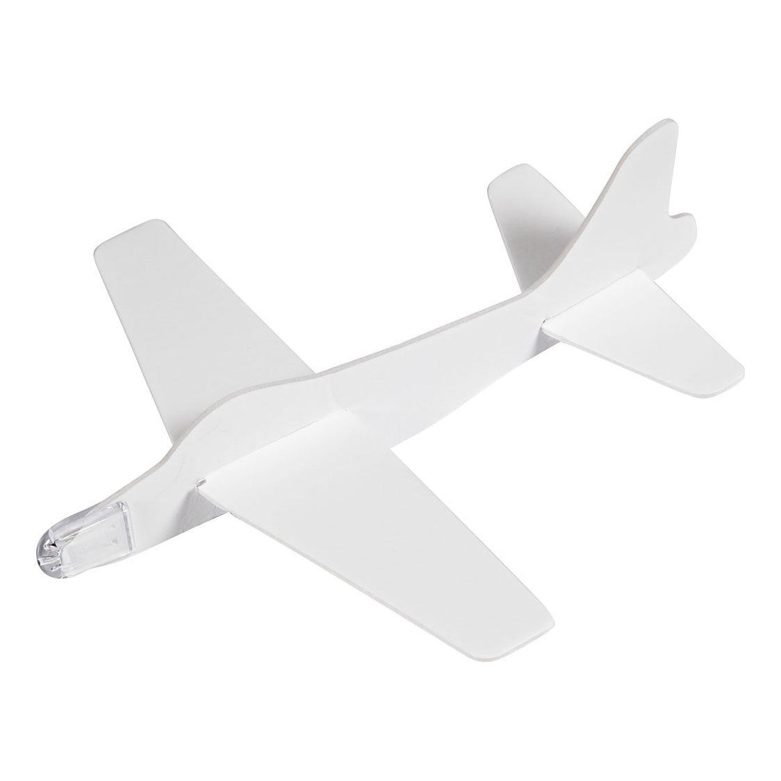 Creativ company vliegtuigen, l: 19 cm, b: 17,5 cm, wit, 2 stuk 1 doos