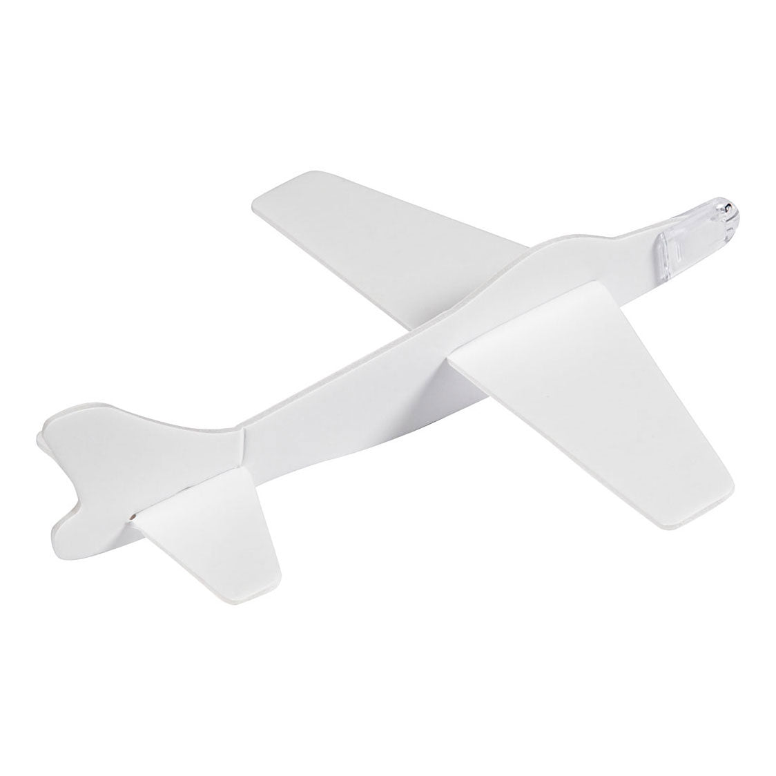 Creativ company vliegtuigen, l: 19 cm, b: 17,5 cm, wit, 2 stuk 1 doos