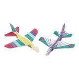 Creativ company vliegtuigen, l: 11,5-12,5 cm, b: 11-12 cm, wit, 3 stuk 1 doos