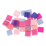 Creativ company mini mozaiek paars 10x10mm, 25 gram
