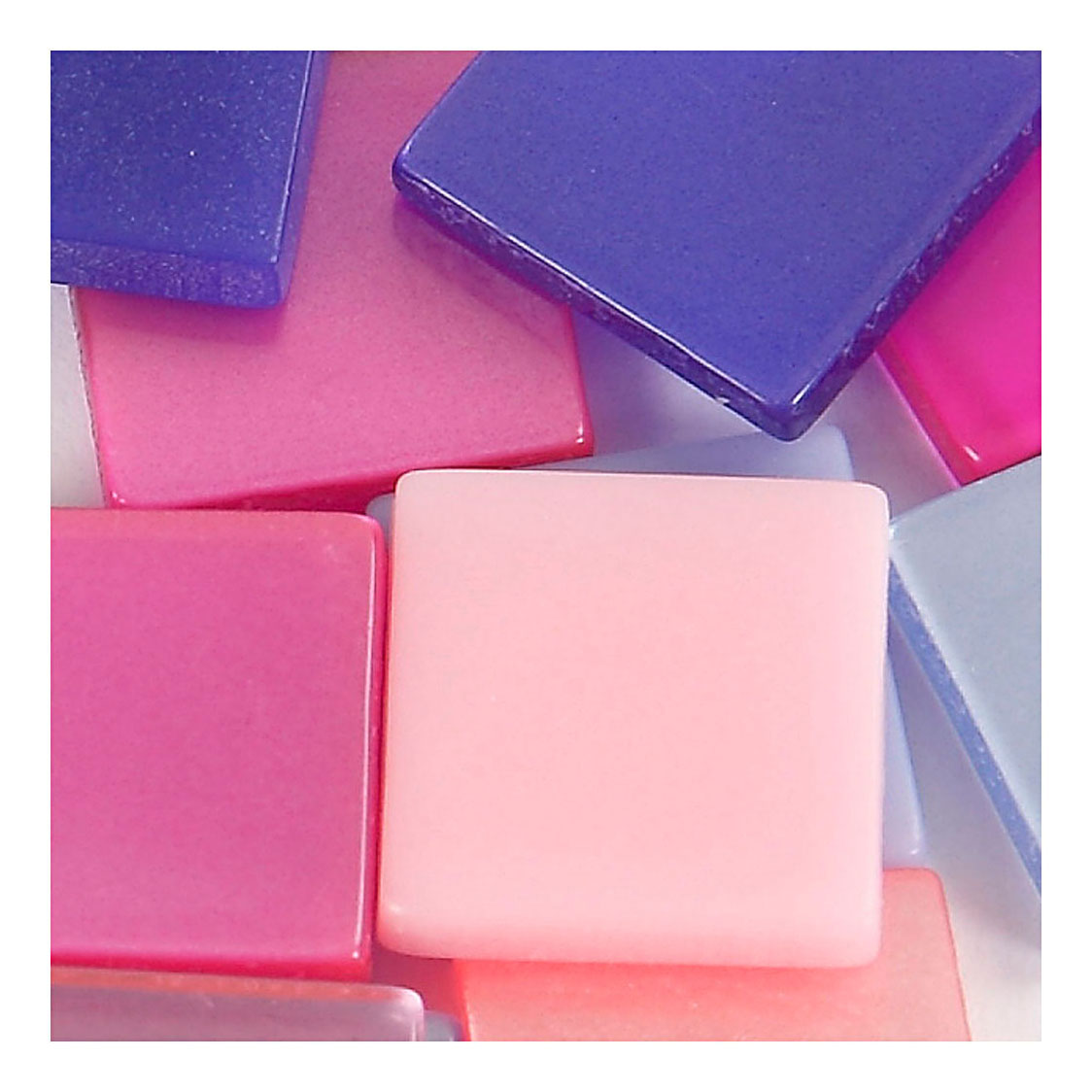 Creativ company mini mozaiek paars 10x10mm, 25 gram