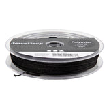 Creativ company polyester koord, dikte 1 mm, zwart, 50 m 1 rol