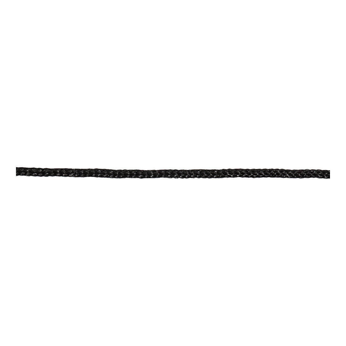 Creativ company polyester koord, dikte 1 mm, zwart, 50 m 1 rol